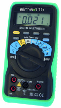 Digital multimeter + kapacitans